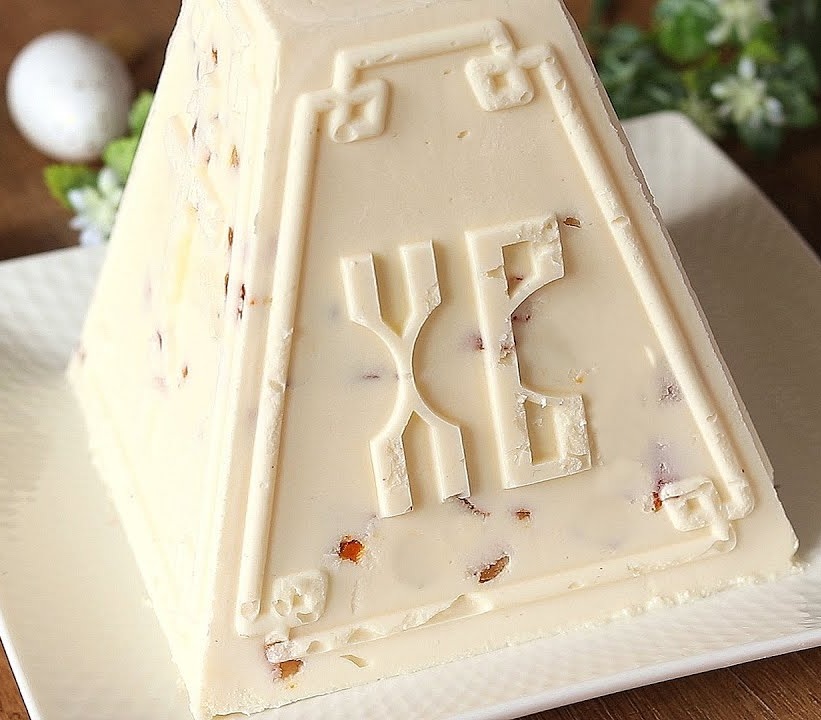 ნაზი მოხარშული ხაჭოს პასქა