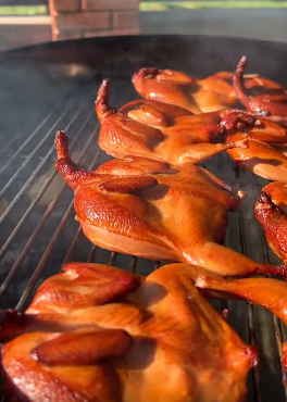 შებოლილი მწყერი