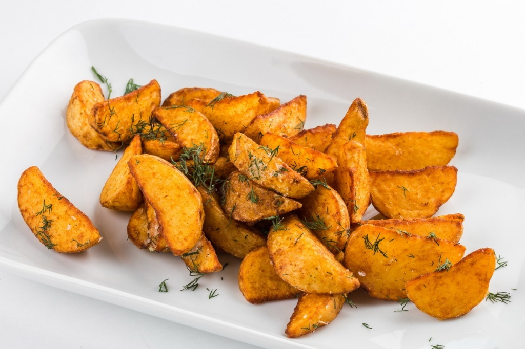 კარტოფილი სოფლურად ღუმელში